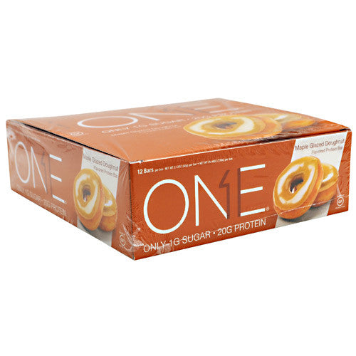 ISS OhYeah! One Bar - Maple Glazed Doughnut - 12 Bars - 788434106764