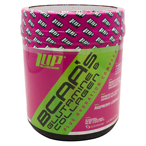 1 UP Nutrition 1 UP Nutrition Her BCAAs Glutamine & L-Carnitine - Raspberry Lemonade - 15.87 oz - 019962550713