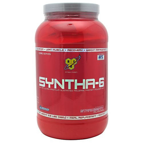 BSN Syntha-6 - Strawberry Milkshake - 2.91 lb - 834266006151