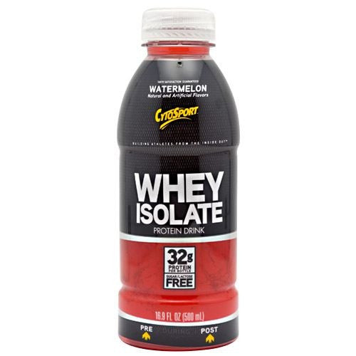 CytoSport Whey Isolate RTD - Watermelon - 12 Bottles - 00876063003445