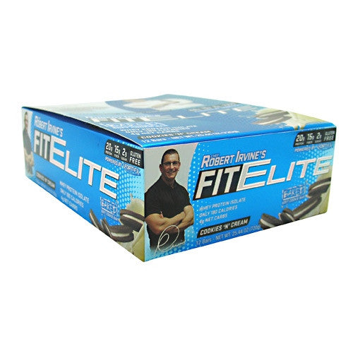 Fit Crunch Bars Fit Elite Bar - Cookies N Cream - 12 Bars - 839138002224