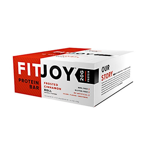 Cellucor FitJoy Bar - Cinnamon Roll - 12 Bars - 810390028146