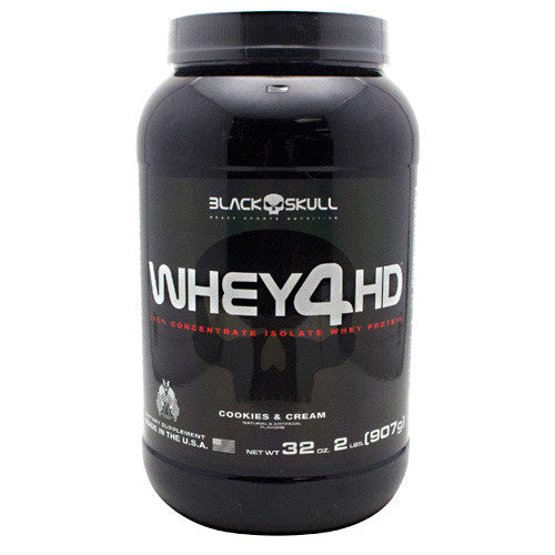 Black Skull Black Skull Whey4HD - Cookies & Cream - 2 lbs - 857044005887