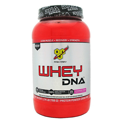 BSN DNA Whey - Strawberry Cream - 25 Servings - 834266002894