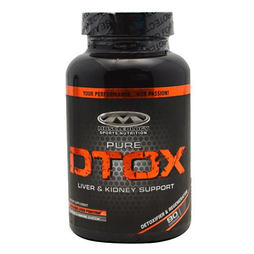 Muscleology DTOX - 90 Softgels - 829263227135