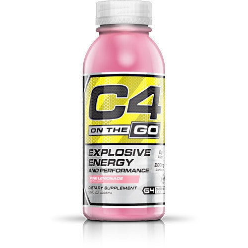 Cellucor C4 RTD - Pink Lemonade - 12 Bottles - 810390026524