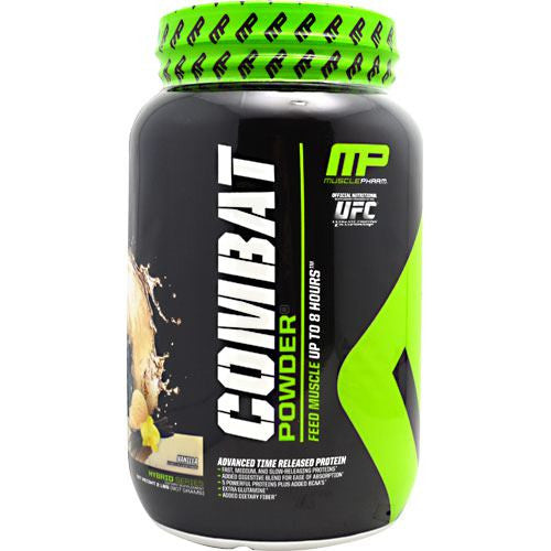 Muscle Pharm Hybrid Series Combat Powder - Vanilla - 2 lb - 736211050878