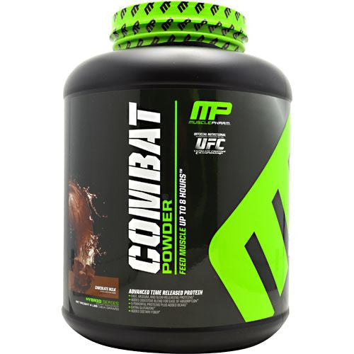 Muscle Pharm Hybrid Series Combat Powder - Chocolate Milk - 4 lb - 705105703862