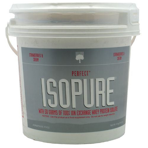 Natures Best Perfect Isopure - Strawberries & Cream - 8.8 lb - 089094021252