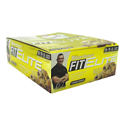 Fit Crunch Bars Fit Elite Bar - Cookie Dough - 12 Bars - 839138002217