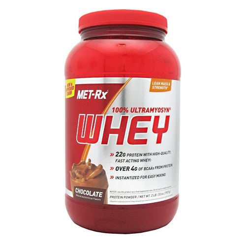 MET-Rx 100% Ultramyosyn Whey - Chocolate - 2 lb - 786560546188