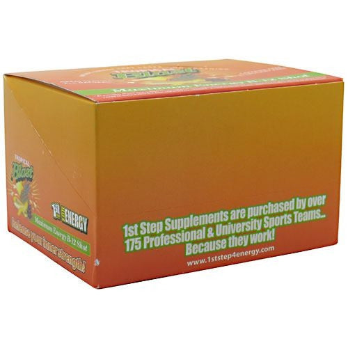 1st Step for Energy Maximum Energy B12 Shot - Tropical Blast - 12 Bottles - 673131100323