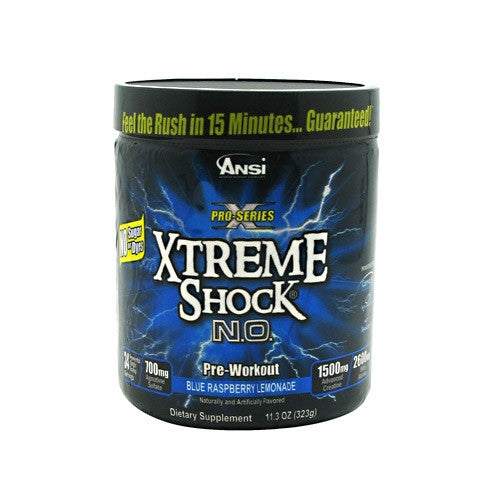 Advance Nutrient Science Pro-Series Xtreme Shock N.O. - Blue Raspberry Lemonade - 34 Servings - 689570407077