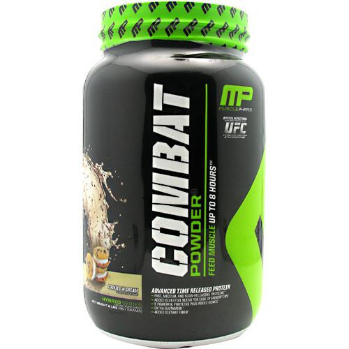 Muscle Pharm Hybrid Series Combat Powder - Cookies N Cream - 2 lb - 736211050670