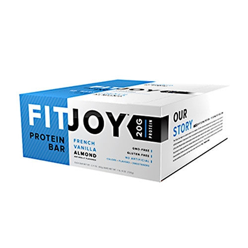 Cellucor FitJoy Bar - French Vanilla Almond - 12 Bars - 810390028764