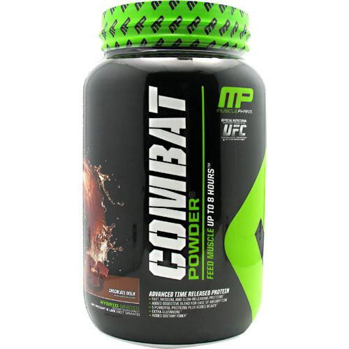 Muscle Pharm Hybrid Series Combat Powder - Chocolate Milk - 2 lb - 736211050977