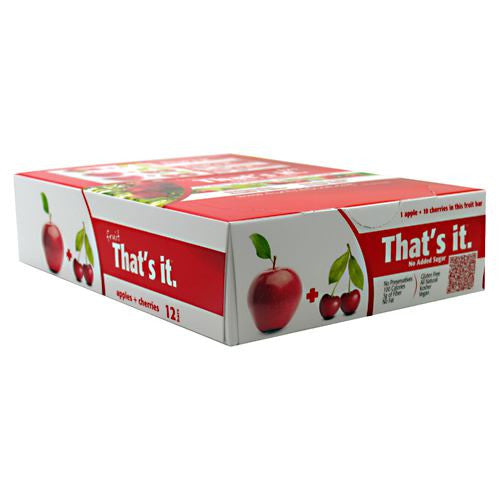 Thats it Nutrition Thats it Bar - Apple + Cherry - 12 Bars - 850397004033