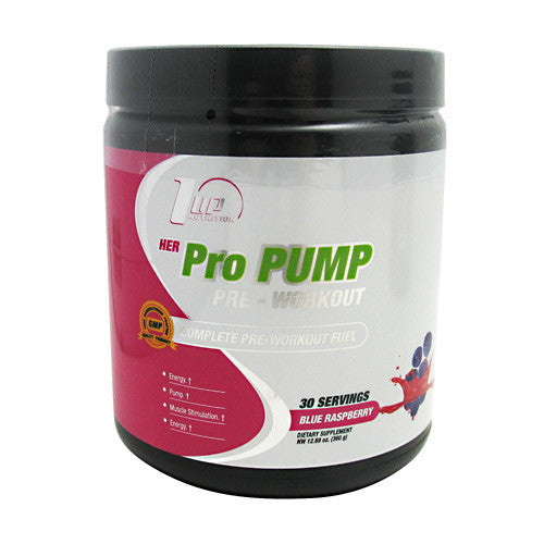 1 UP Nutrition Her ProPump - Blue Raspberry - 30 Servings - 019962231919