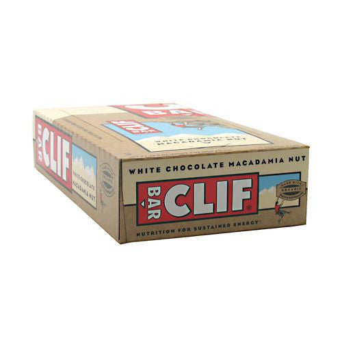 Clif Bar Energy Bar - White Chocolate Macadamia Nut - 12 ea - 722252361097