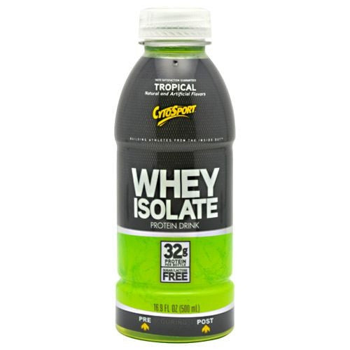 CytoSport Whey Isolate RTD - Tropical - 12 Bottles - 00876063003469