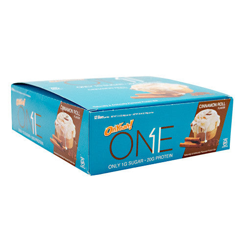 ISS OhYeah! One Bar - Cinnamon Roll - 12 Bars - 788434107518