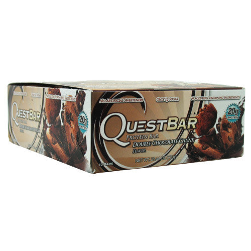 Quest Nutrition Quest Natural Protein Bar - Double Chocolate Chunk - 12 Bars - 888849000241