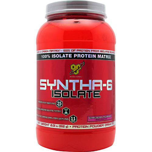 BSN Isolate Syntha-6 - Strawberry Milkshake - 2 lb - 834266066155