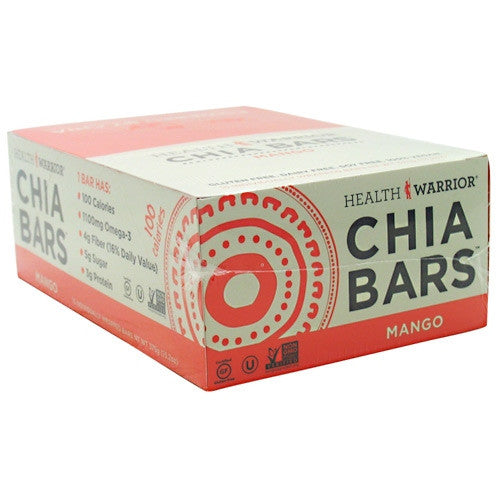 Health Warrior Chia Bar - Mango - 15 ea - 852684003248