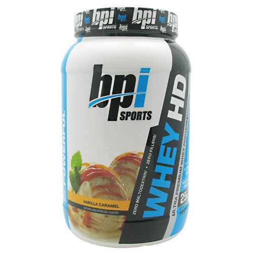 BPI Whey-HD - Vanilla Caramel - 25 Servings - 811213021436