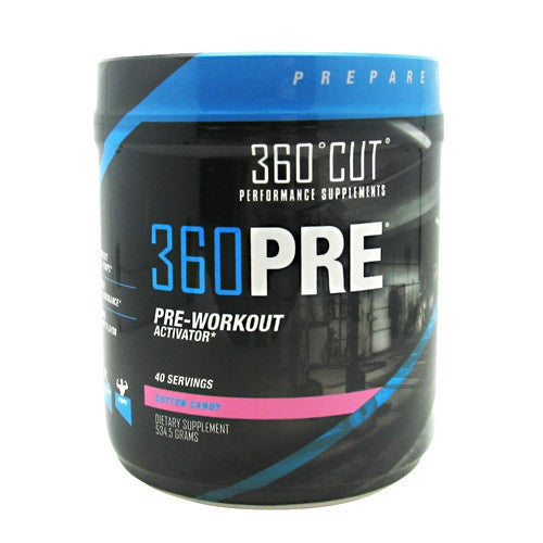 360Cut 360Pre - Cotton Candy - 40 Servings - 850829006055