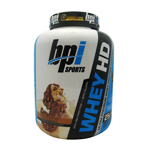 BPI Whey-HD - Peanut Butter Ice Cream Bar - 56 Servings - 811213023638