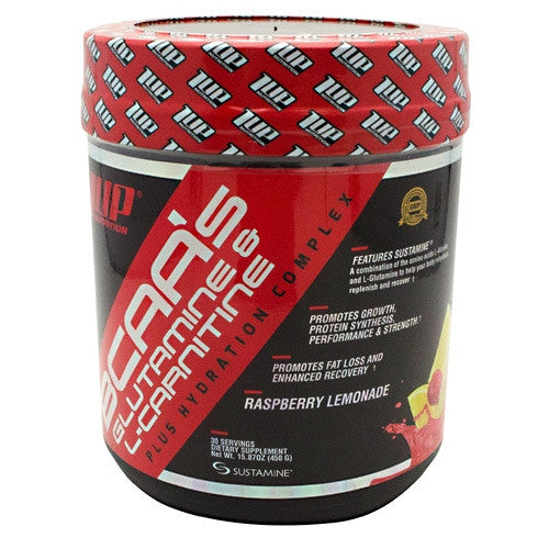 1 UP Nutrition 1 UP Nutrition BCAAs Glutamine & L-Carnitine - Raspberry Lemonade - 15.87 oz - 019962550812